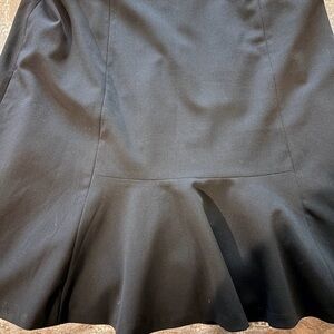 Nine West Black A-Line Skirt
